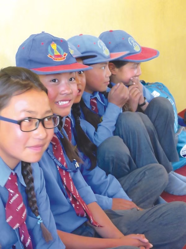 Enfants du village Ladakh